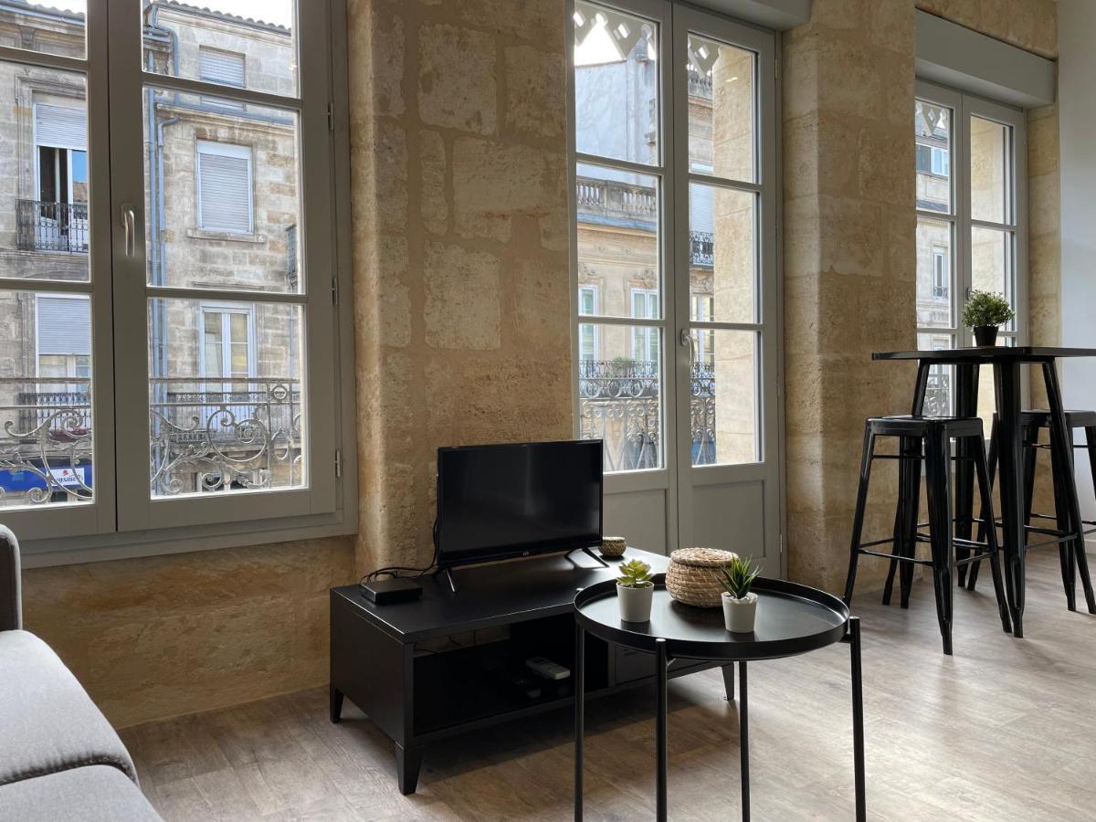 Magnifique Appartement Pour 2 Avec Climatisation Et Belle Pierre Bordelaise ボルドー エクステリア 写真