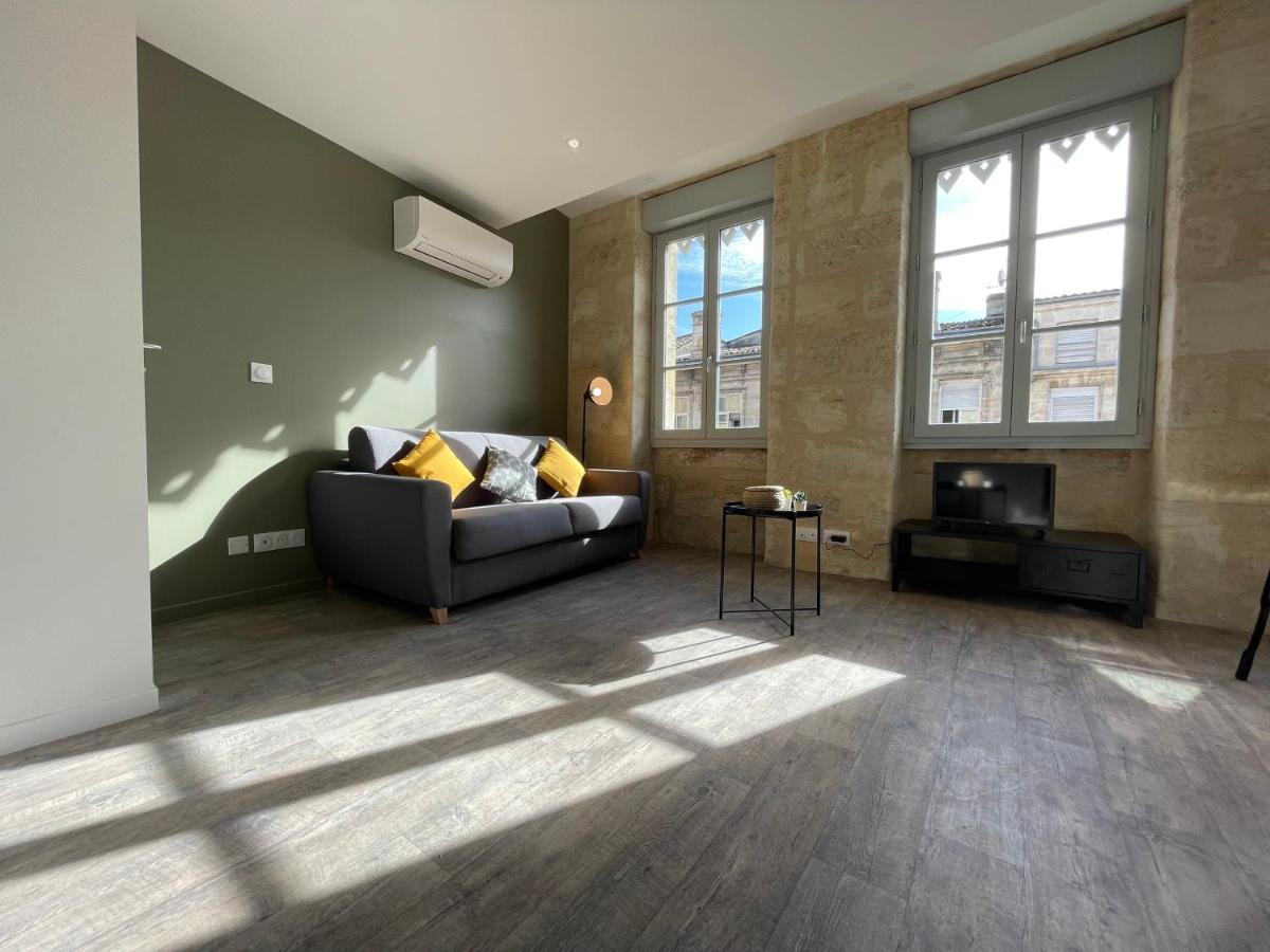 Magnifique Appartement Pour 2 Avec Climatisation Et Belle Pierre Bordelaise ボルドー エクステリア 写真