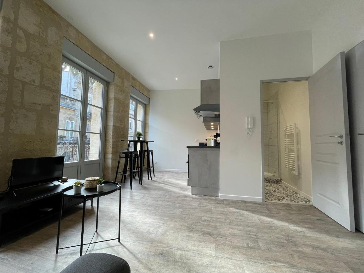 Magnifique Appartement Pour 2 Avec Climatisation Et Belle Pierre Bordelaise ボルドー エクステリア 写真