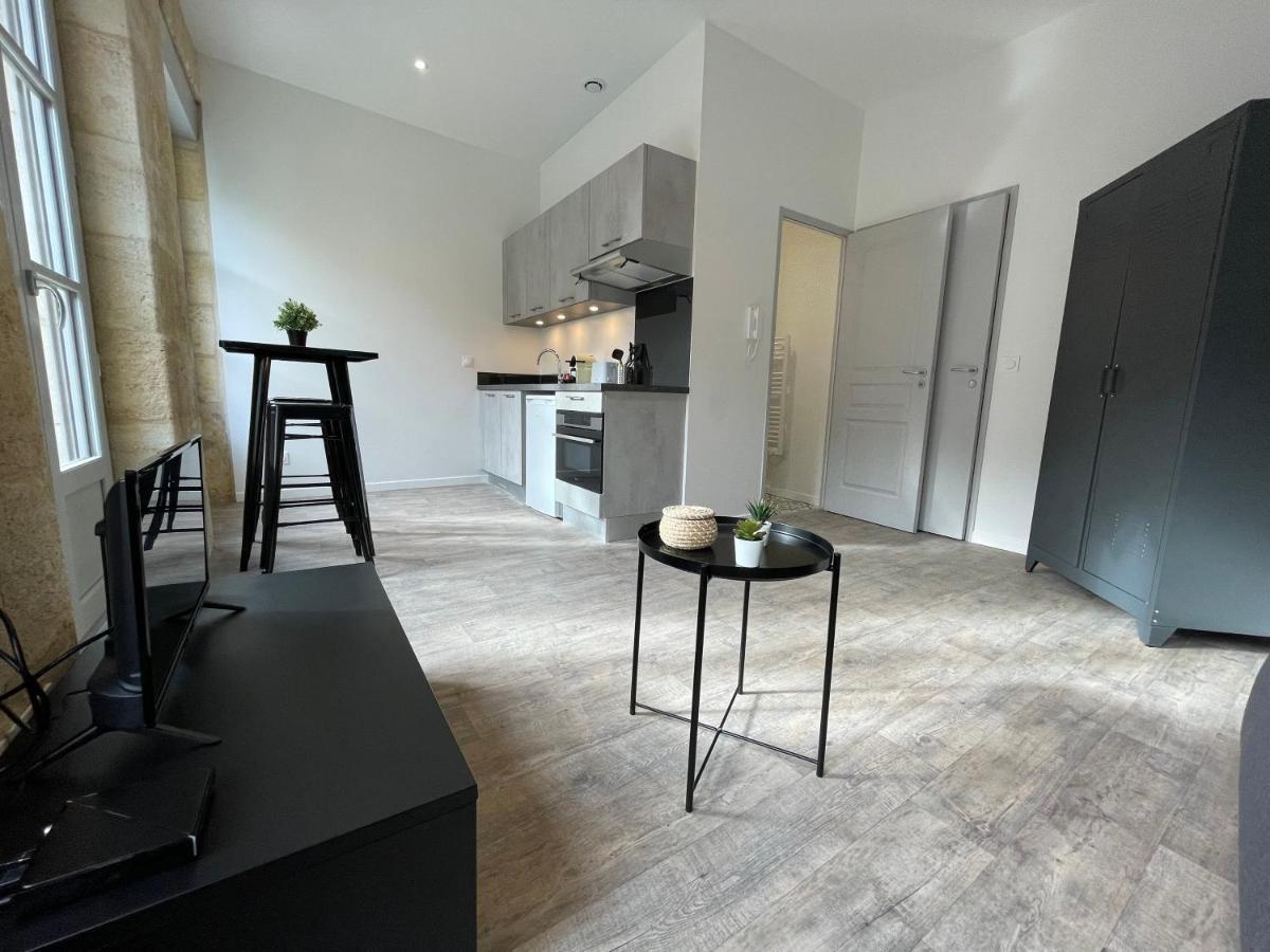 Magnifique Appartement Pour 2 Avec Climatisation Et Belle Pierre Bordelaise ボルドー エクステリア 写真