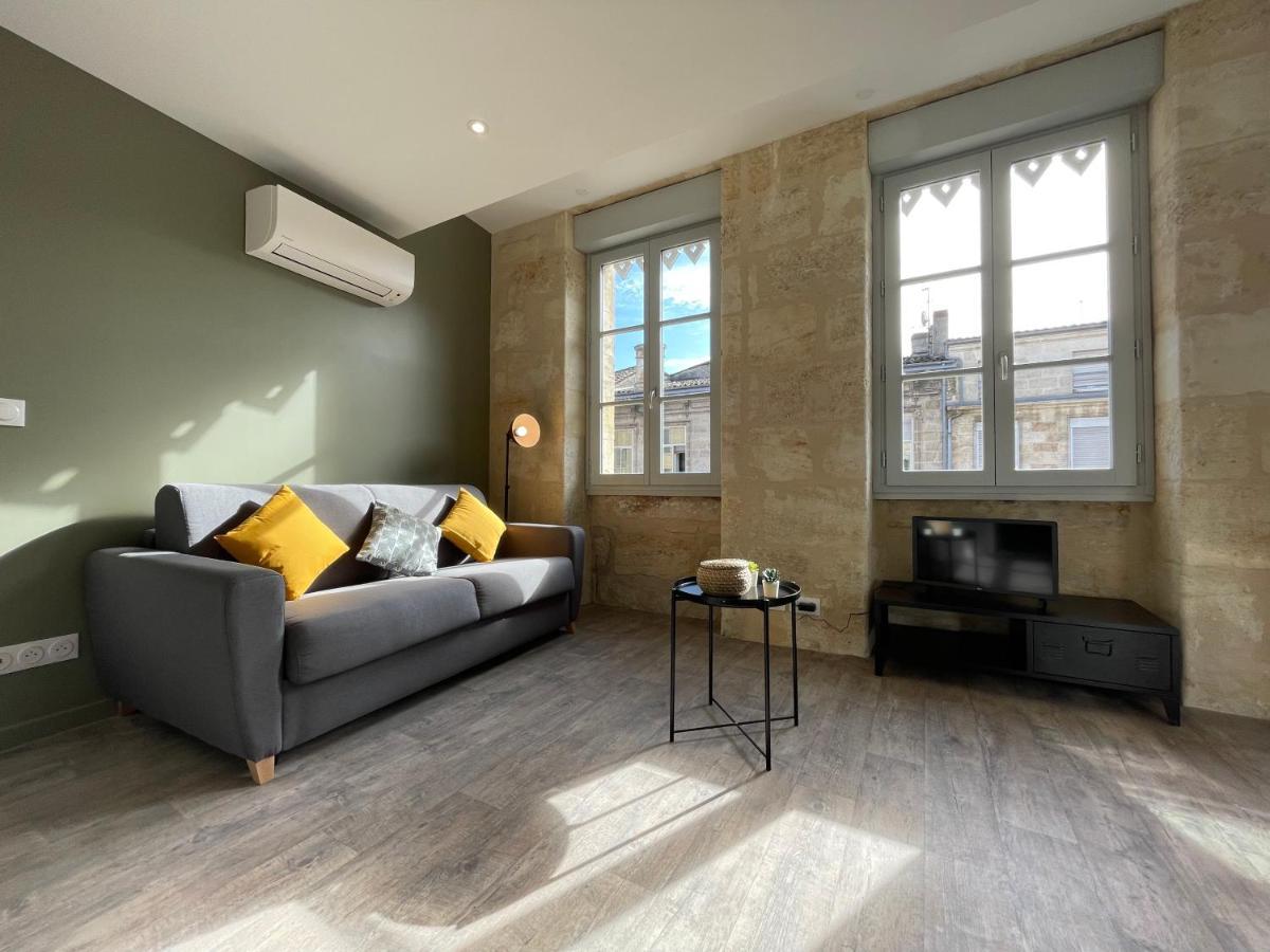 Magnifique Appartement Pour 2 Avec Climatisation Et Belle Pierre Bordelaise ボルドー エクステリア 写真